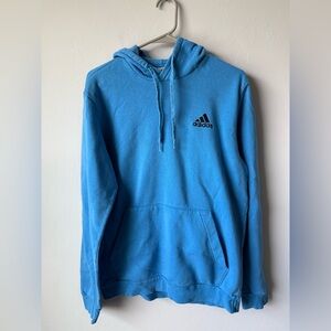 Adidas Men's Sky Blue Hoodie